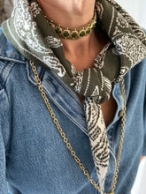 Afbeelding in Gallery-weergave laden, Boho chocker ketting groen
