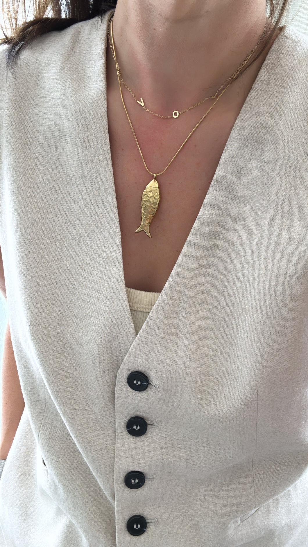 Ketting vis kort