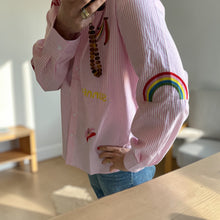 Afbeelding in Gallery-weergave laden, Roze blouse Summer hot
