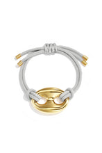 Afbeelding in Gallery-weergave laden, Satin cord bracelet with button detail
