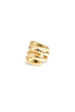 Afbeelding in Gallery-weergave laden, Ring ribbel draai
