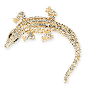 Statement broches alligator