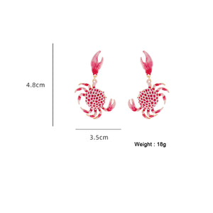 Crab Earrings