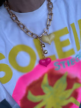 Afbeelding in Gallery-weergave laden, Ketting color hart bedel

