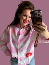 Afbeelding in Gallery-weergave laden, Blouse roze regenboog

