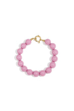 Afbeelding in Gallery-weergave laden, Kauwgomballen armband met slotje
