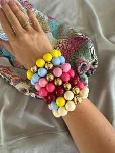 Kauwgomballen armband