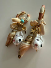 Afbeelding in Gallery-weergave laden, Oorbellen beige beach
