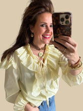 Afbeelding in Gallery-weergave laden, Blouse lente geel
