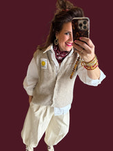 Afbeelding in Gallery-weergave laden, Trendy beige pof broek Mar
