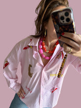 Afbeelding in Gallery-weergave laden, Roze blouse Summer hot
