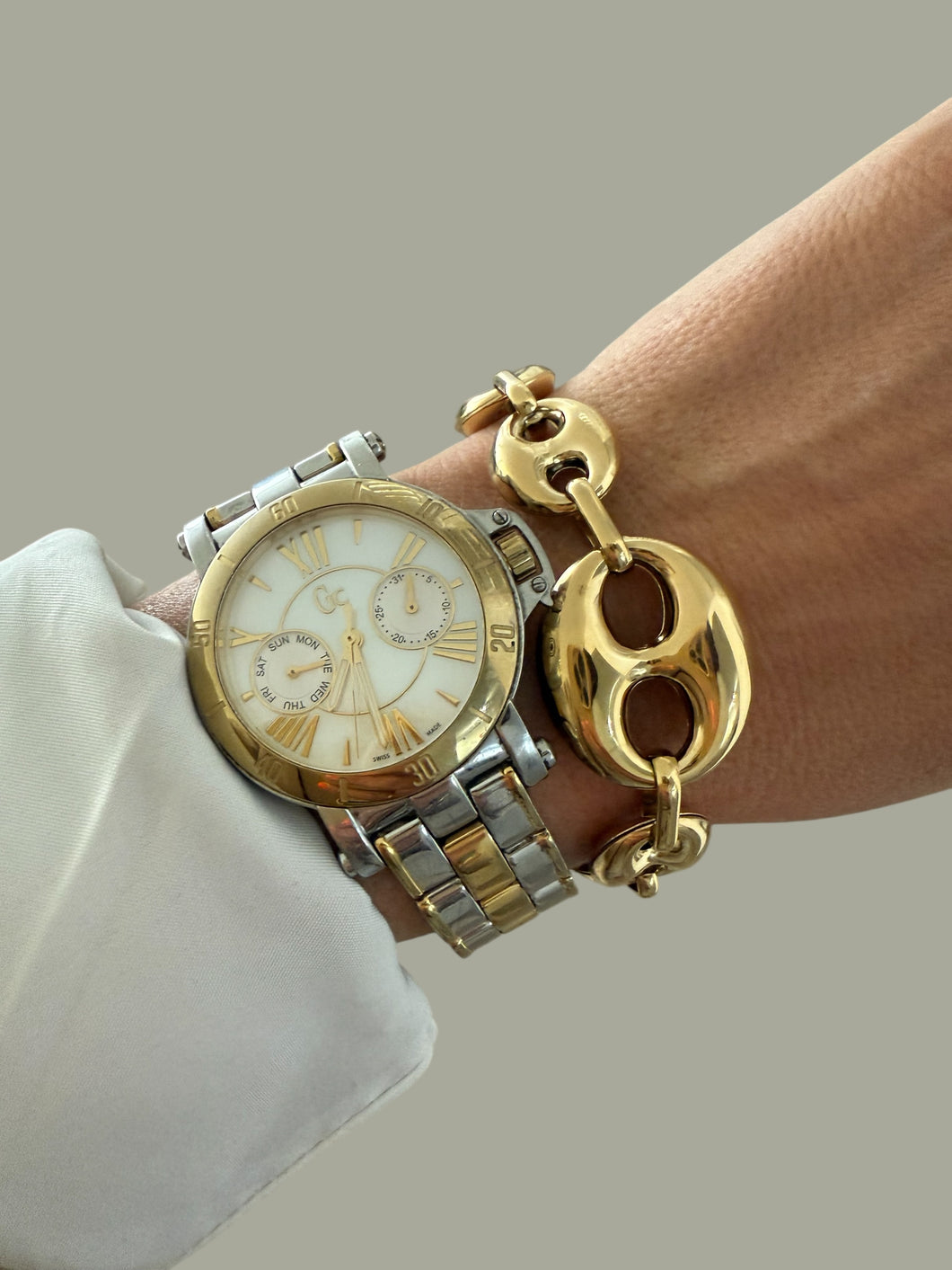 Flairarmband goud