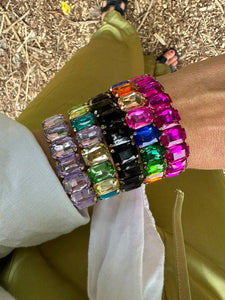 Armband bling bling trendy colors