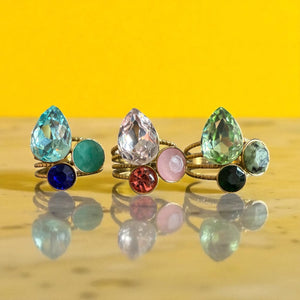 Ring steentje style