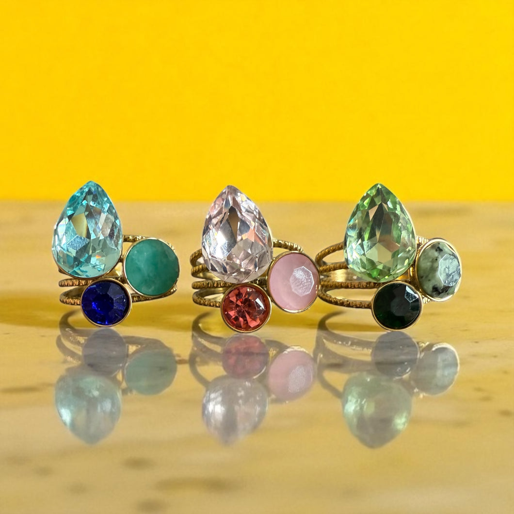 Ring steentje style