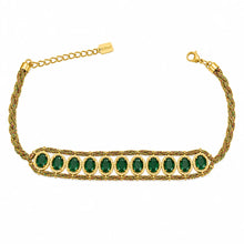 Afbeelding in Gallery-weergave laden, Boho chocker ketting groen
