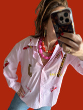 Afbeelding in Gallery-weergave laden, Roze blouse Summer hot
