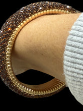 Afbeelding in Gallery-weergave laden, Ribbel armband bruin
