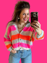 Afbeelding in Gallery-weergave laden, Vest Mar roze/oranje
