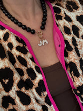 Afbeelding in Gallery-weergave laden, Kauwgomballen ketting zwart
