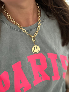 Smiley ketting