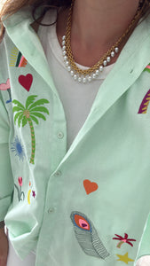 Parel ketting waves