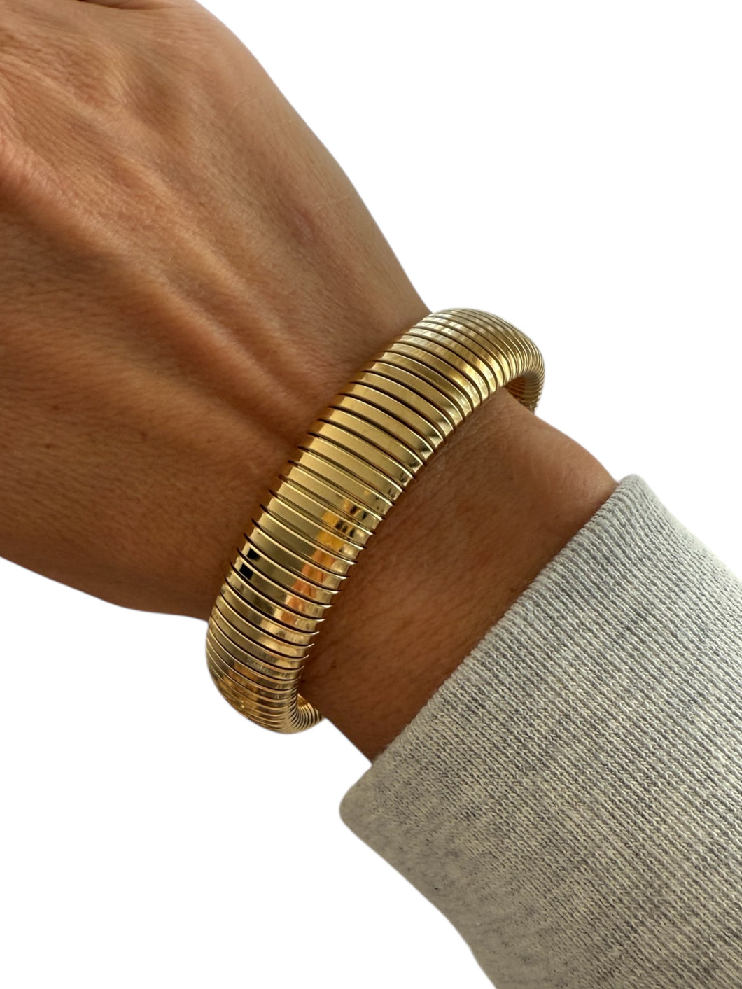 Ribbel armband L