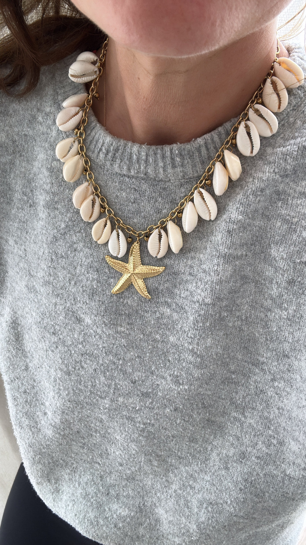 Ketting schelpjes zeester