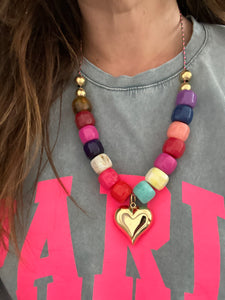 Ketting lala Mar color hart