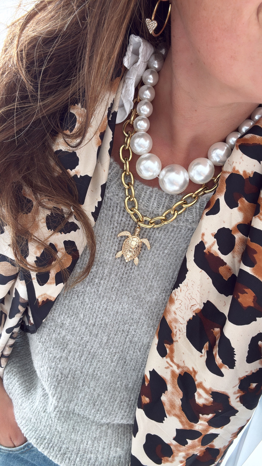 Schildpad schakel ketting