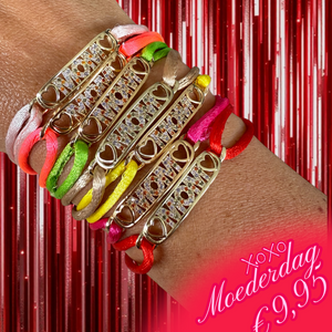 Moederdag armband mom