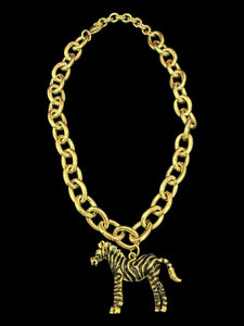 Ketting zebra shine