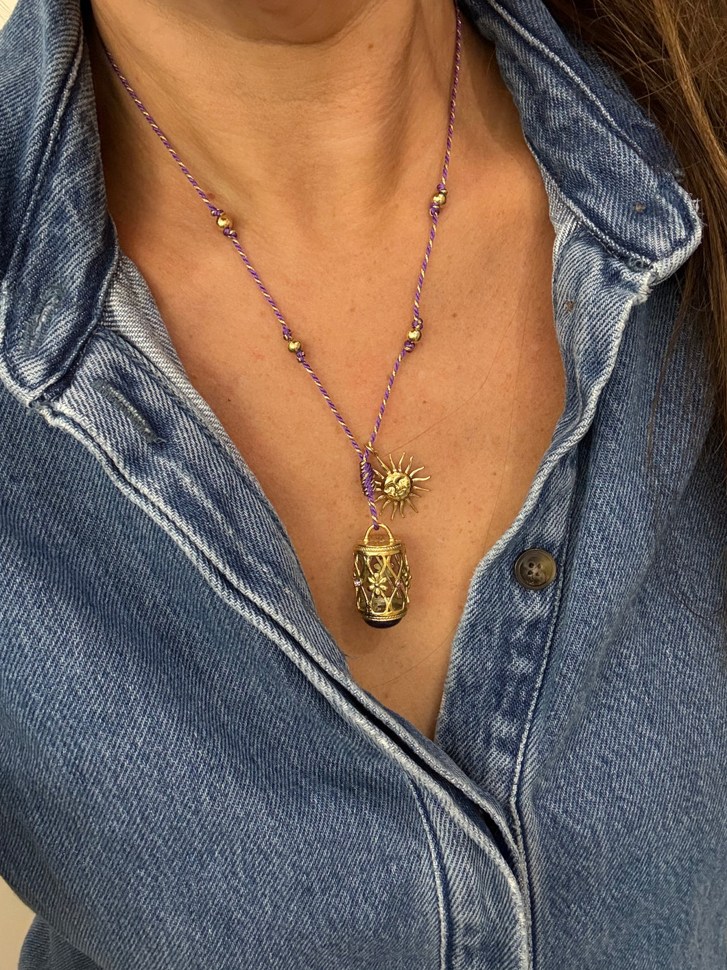 Ketting boksje /zonnetje