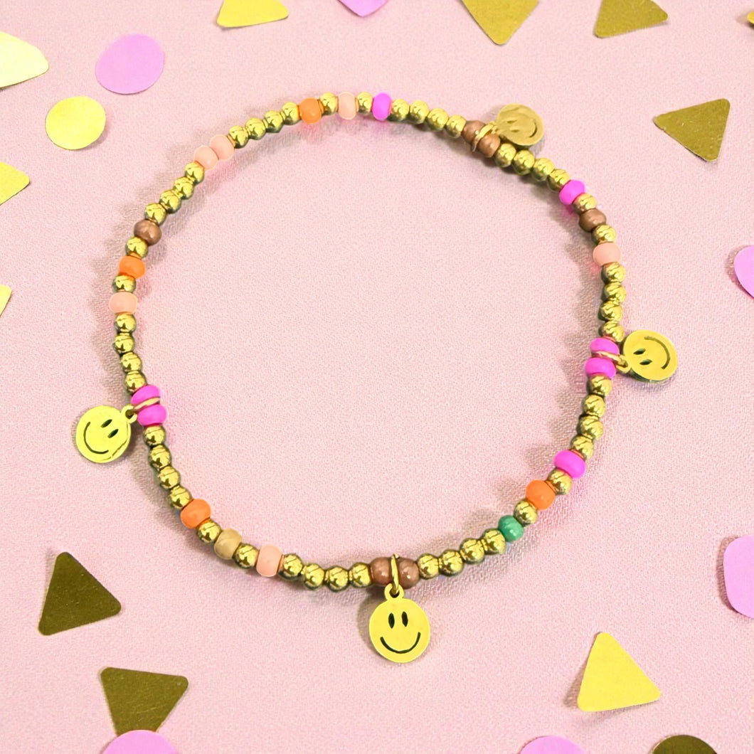 Armband smileys color
