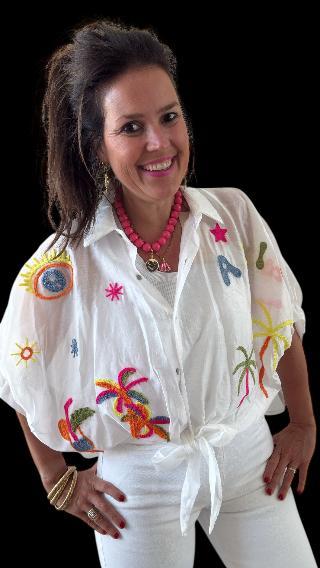Blouse IBIZA wit