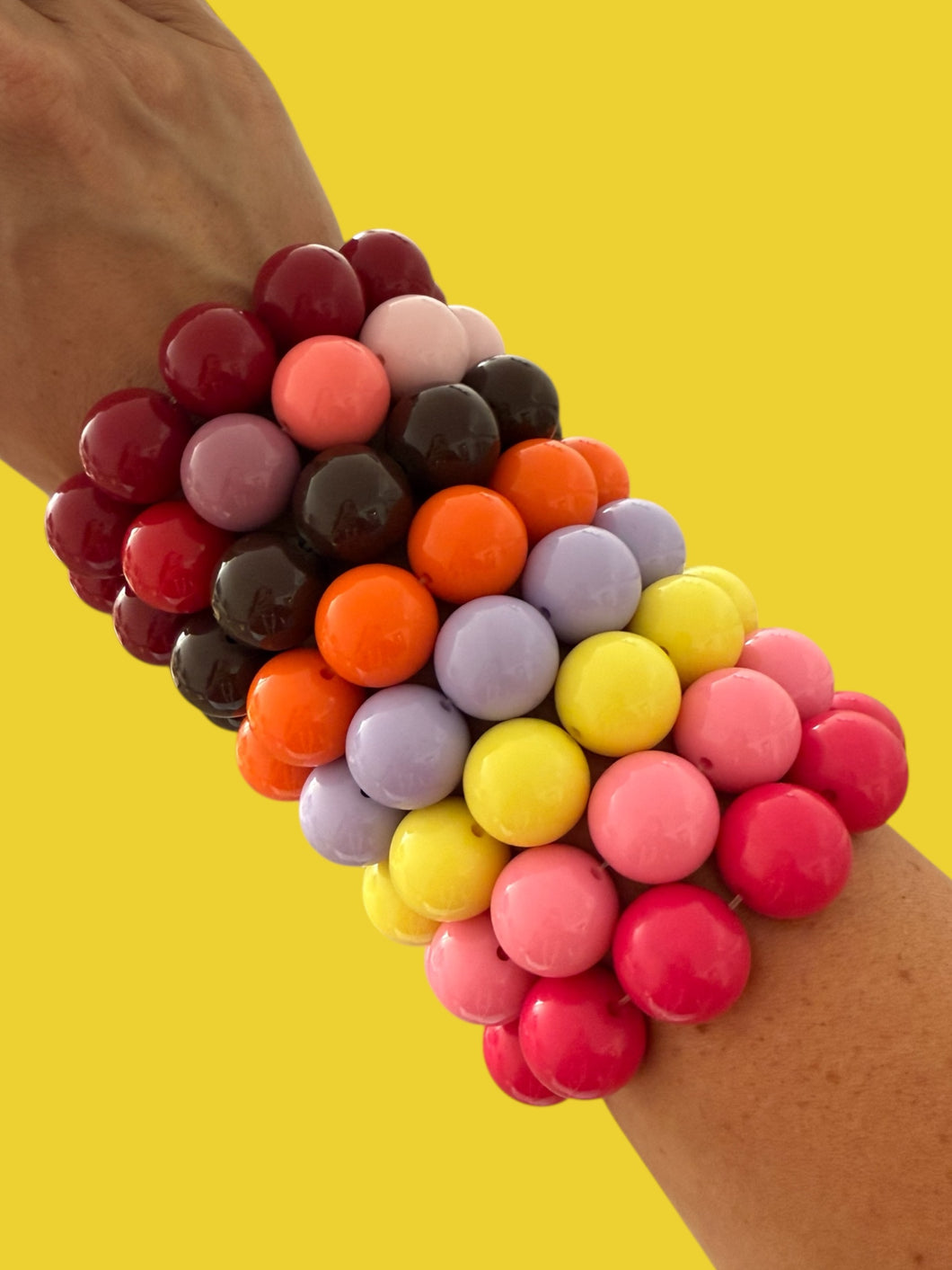 Kauwgomballen armband