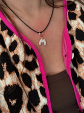 Afbeelding in Gallery-weergave laden, Ketting voor bedel zwart
