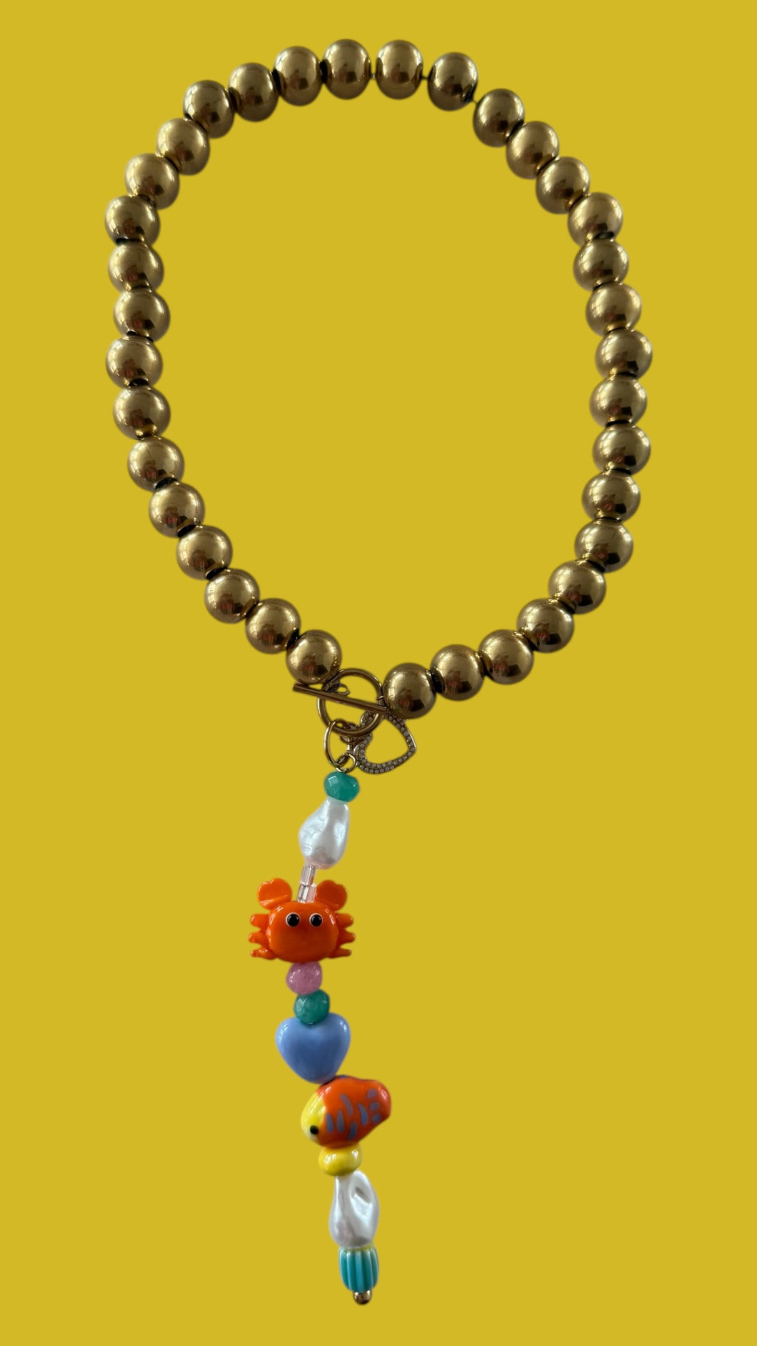 Ketting krab colorfull