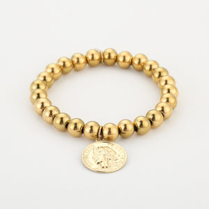 Bedel armband munt