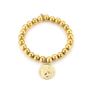 Bedel armband munt