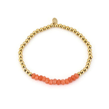 Afbeelding in Gallery-weergave laden, Kralen armband met natuur kralen
