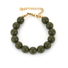 Afbeelding in Gallery-weergave laden, Kauwgomballen armband met slotje
