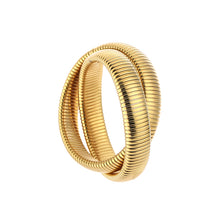 Afbeelding in Gallery-weergave laden, Ribbel armband 2x dubbel
