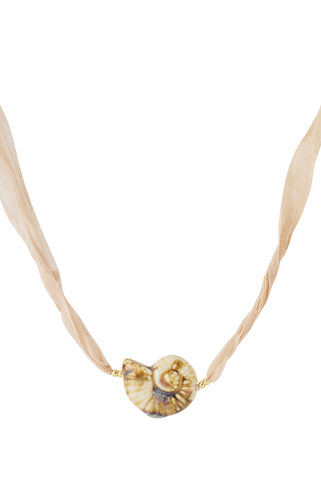 Beach vibe ketting stof